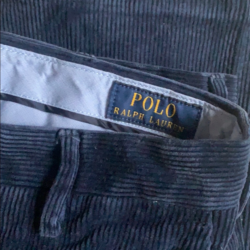 Blue Corduroy Pants
